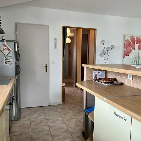 公寓 T2 Calme 2 Couchages Avec Parking - Fr-1-495-58 康博莱班